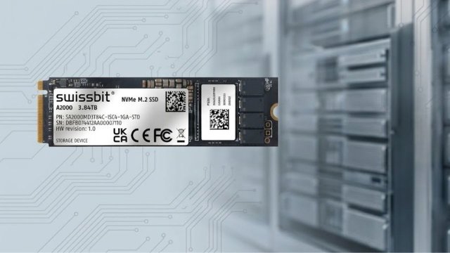 Swissbit, 3.84TB M.2 2280 PCIe 4.0 SSD'lerini Piyasaya Sürdü