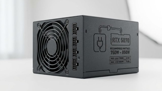 RTX 5070 İçin Kaç Watt Güç Kaynağı Yeterli