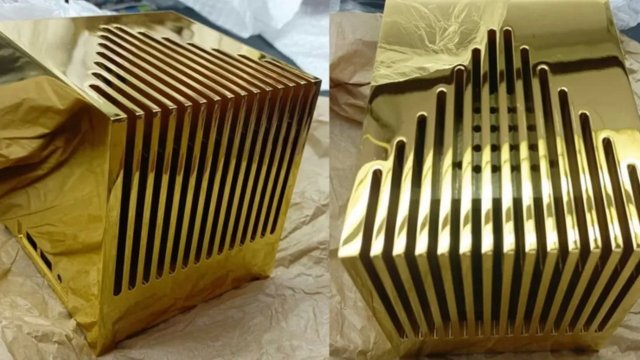 Bleujour, 13 kg saf altından yapılmış fansız Kubb mini PC'yi tanıttı