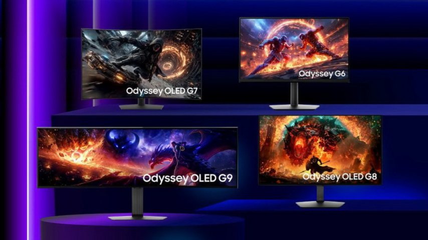 Samsung, 49 inç boyutunda ve 1100 Hz hızına ulaşan yeni Odyssey oyun monitörlerini tanıttı