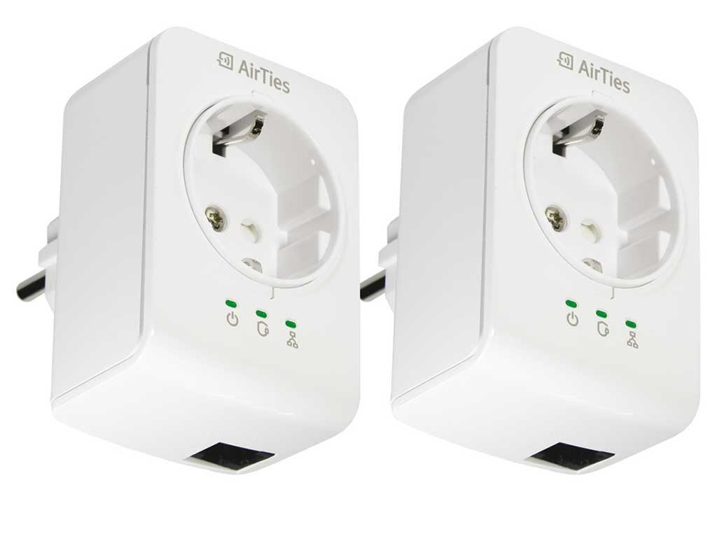 Airties Air 0500 500MBPS Powerline Adaptör Kit
