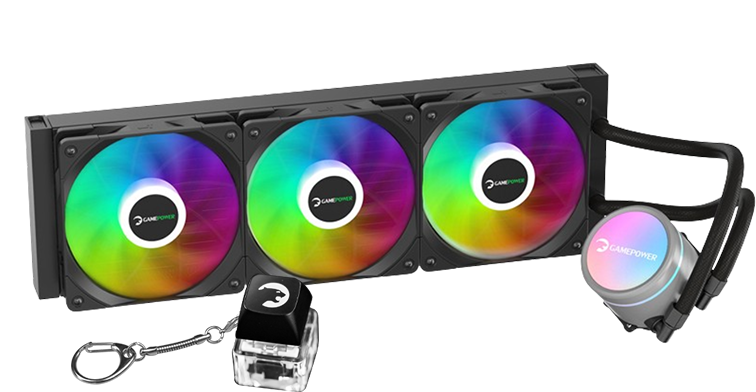 GamePower Skadi V2 360 ARGB 360mm Sıvı İşlemci Soğutucusu AM5 ve LGA1700 Uyumlu