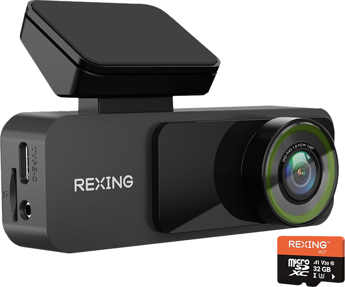 Rexing V1 Lite 2k Wifi Araç Kamerası + 32GB Sd Kart