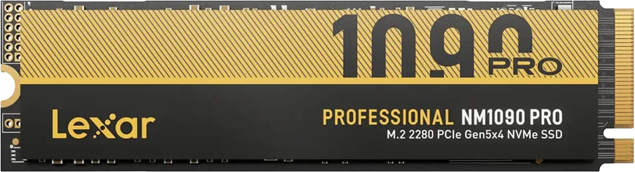 Lexar NM1090 Pro 1TB Gen5x4 14000/10000/sn NVMe PCIe M.2 SSD