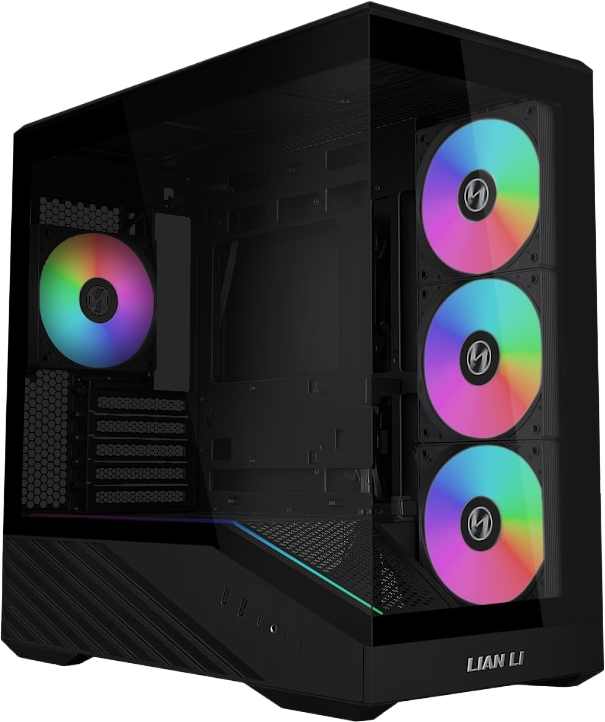 Lian Li Vector V100MIX Mini Siyah M-ATX Kasa (G99.V100MIX.00)