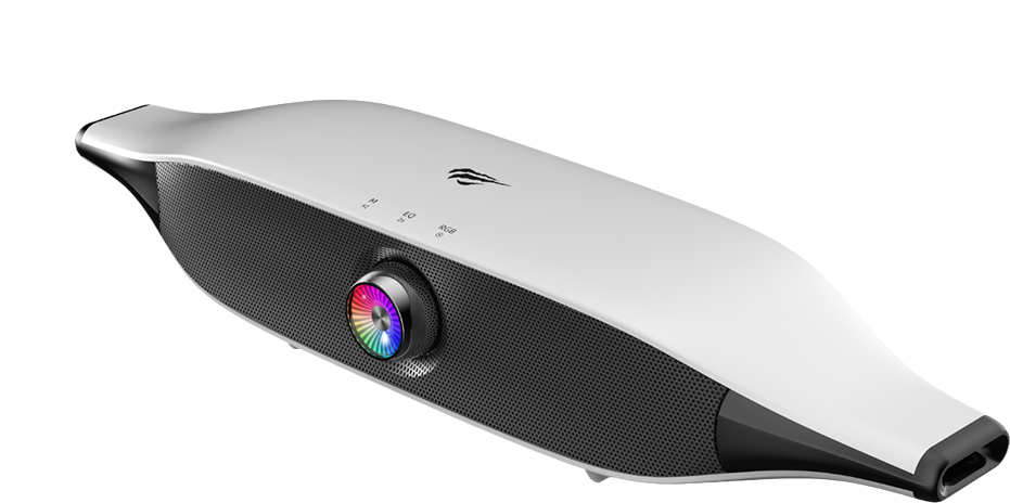Havit Gamenote SK218 RGB Oyuncu Kablolu Bluetooth Hoparlör - Çift Modlu Bilgisayar Hoparlörü - Beyaz