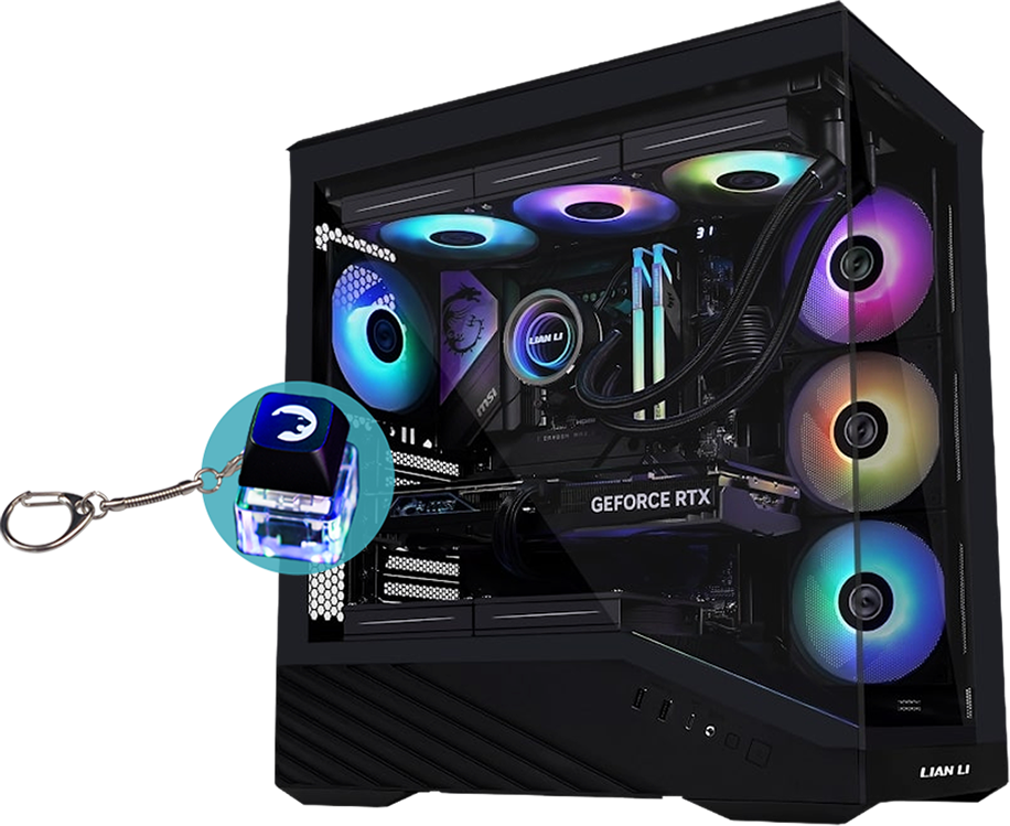 Nova Strike | R7 7800X3D | 32 GB DDR5 | RTX 5070 Ti 16 GB | 1 TB SSD OEM Paket