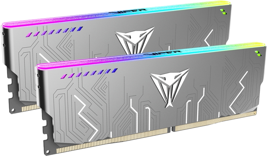 Patriot Viper Steel 5 Infinite RGB 64GB (2x32) DDR5 6400MHz CL36 Ram
