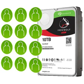 Seagate IronWolf ST6000VN0041 Nas Disk