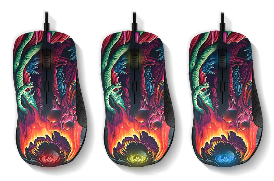 Steelseries Rival 300 CS:GO HyperBeast Mouse