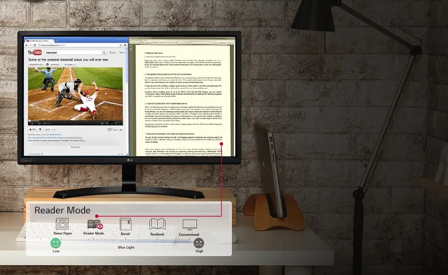 LG 24MP58VQ-W 24″ 5ms