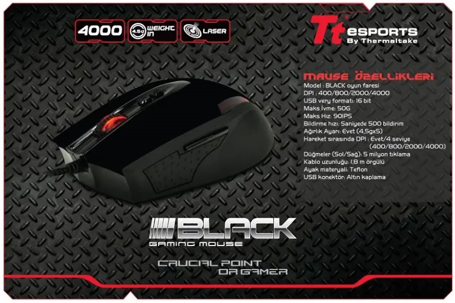 Thermaltake Tt eSPORTS MO-BLK002DTA