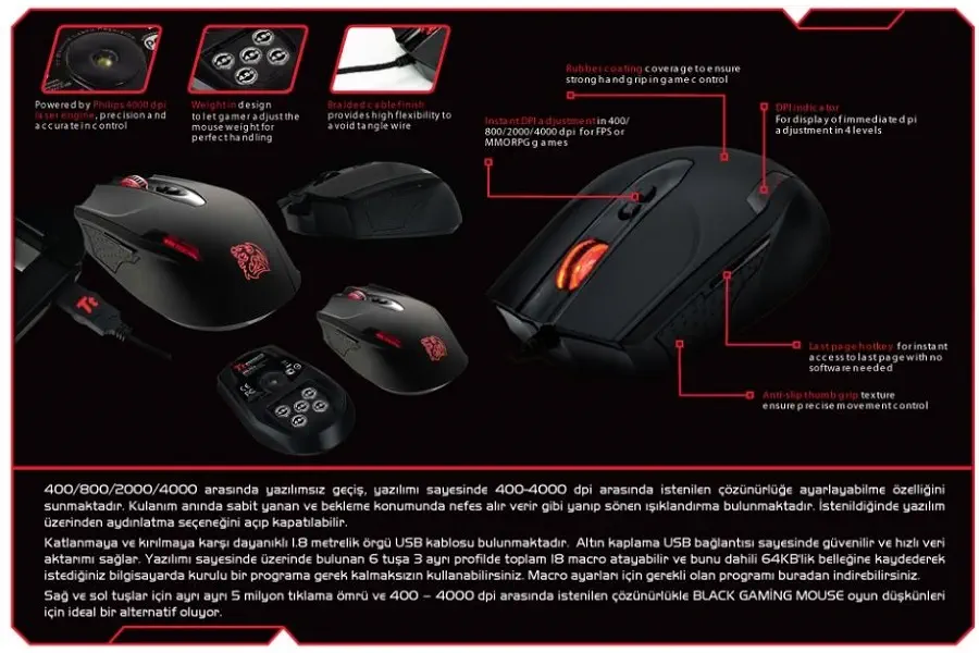 Thermaltake Tt eSPORTS MO-BLK002DTA