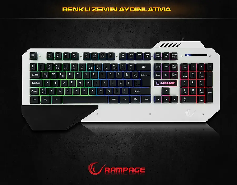 Everest Rampage KB-R04 Klavye