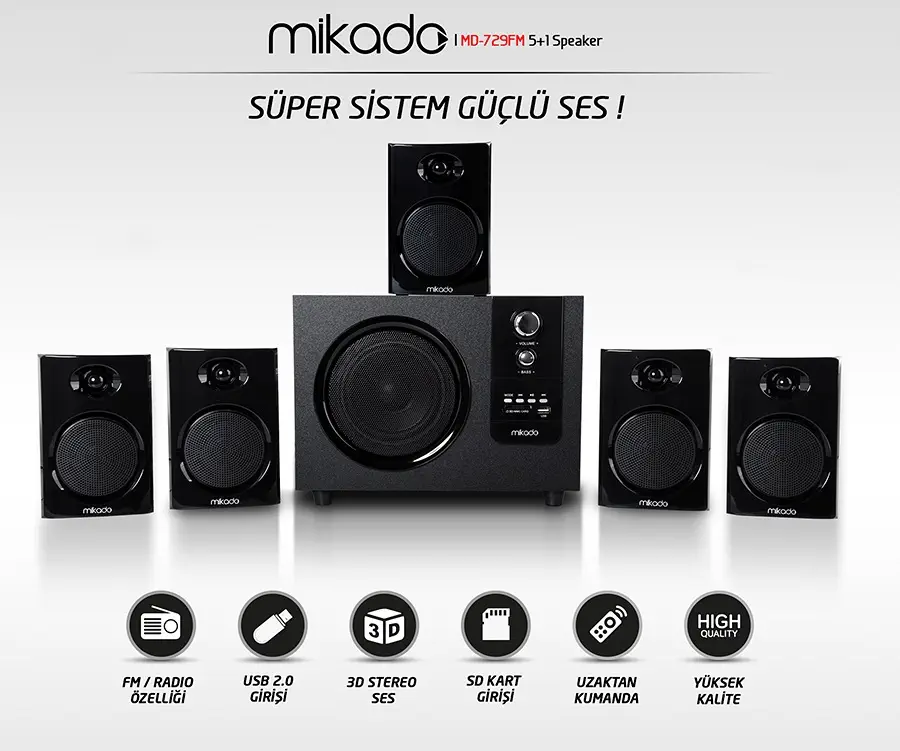 Mikado MD-729FM Speaker