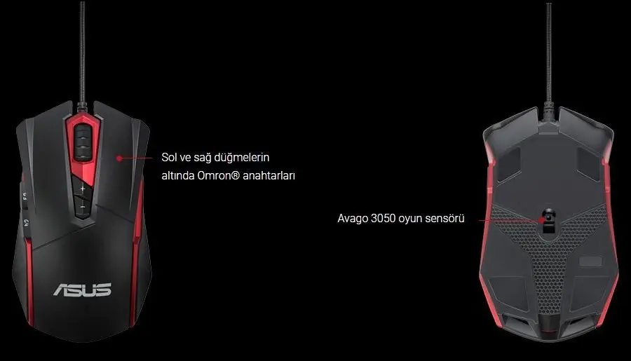 Asus Espada GT200 Gaming Oyuncu Mouse