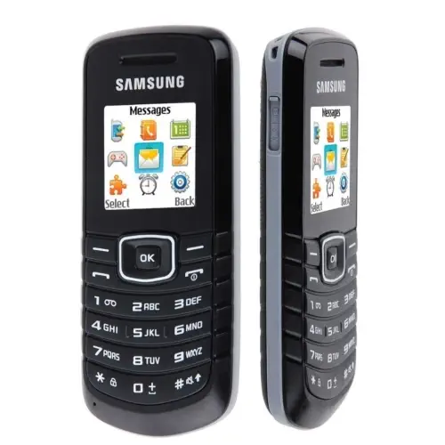 Samsung E1081 Tuşlu Siyah