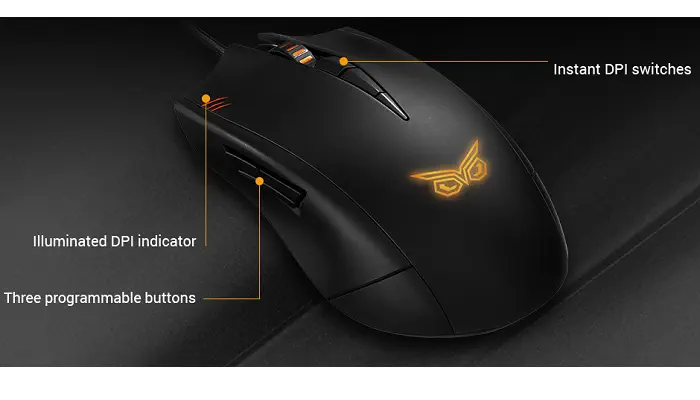 Asus STRIX CLAW DARK EDITION Gaming (Oyuncu) Mouse
