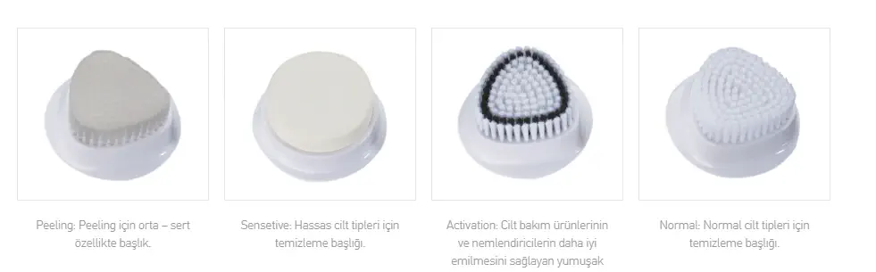 Arzum AR5012 Bellissima FaceCleansing Pro Sonic Cilt Bakım Seti Beyaz