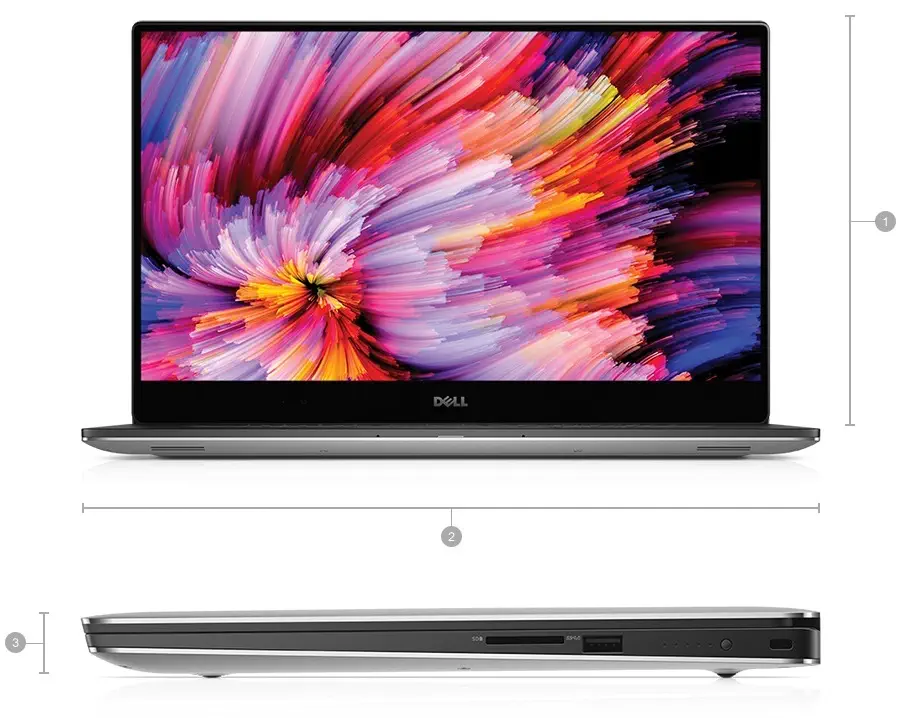 Dell XPS 15 9560 UTS70WP165N Ultrabook