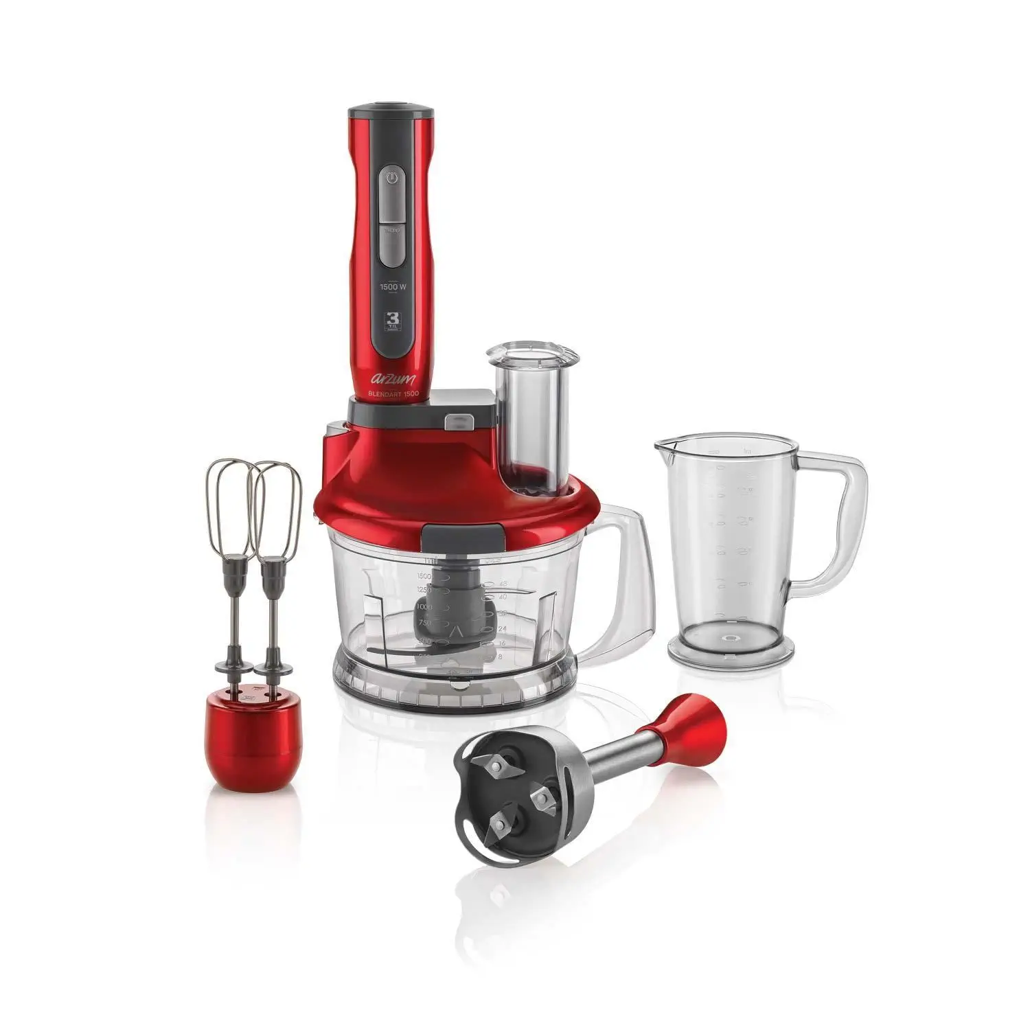Arzum AR1041 Blendart 1500 Multi Blender Seti Nar