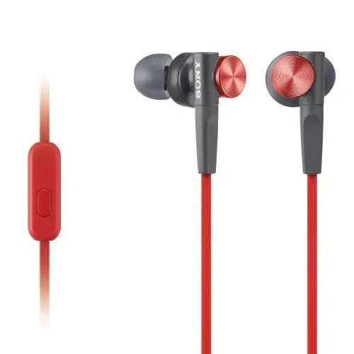 Sony MDRXB50AP Kırmızı Kulaklık