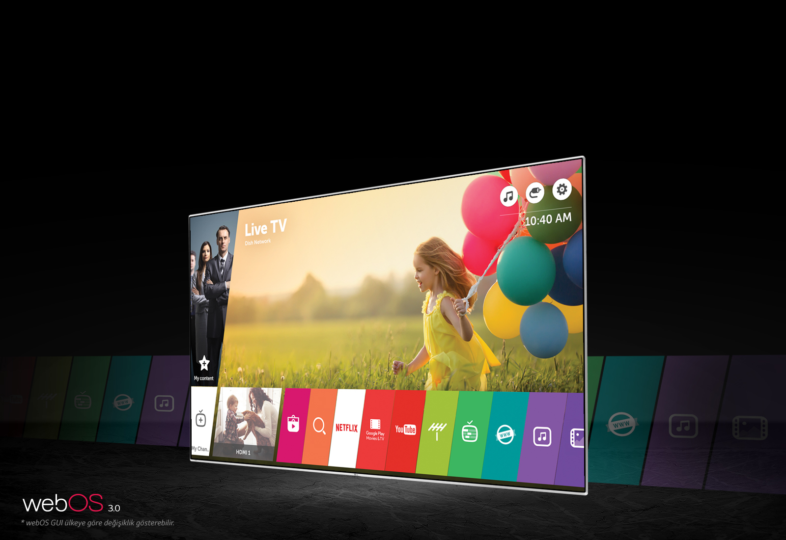 LG Oled65C6V 65 inç 164 Ekran Ultra HD 4K 3D Curved Smart Oled Tv