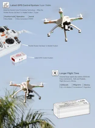 Walkera QR X350 PRO Gimbal Dahil Yeni Drone