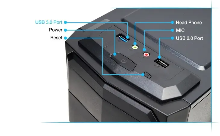 Zalman ZM-T4 1xUSB 3.0 Mini Tower Kasa