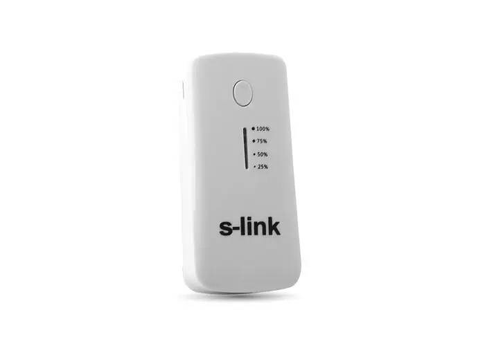 S-Link IP-710 5200mAh Powerbank Beyaz/Gümüş