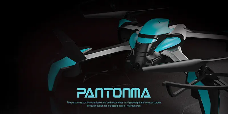 Kaideng Pantoma K80 Kullanıma Hazır Mavi Drone