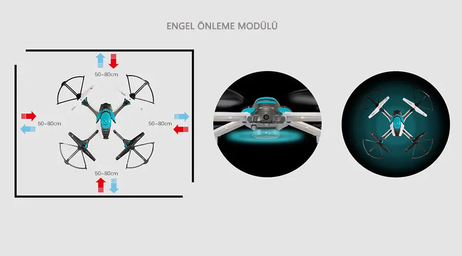 Kaideng Pantoma K80 Kullanıma Hazır Bronz Drone