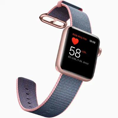 Apple Watch Series 2 42mm Siyah Akilli Saat MP062TU-A