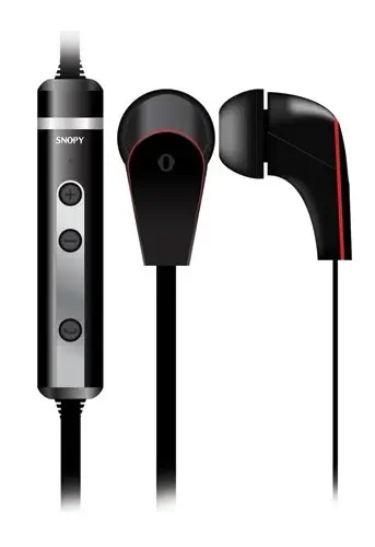 Snopy SN-BT120 Mobil Telefon Uyumlu Bluetooth Kulak içi Kulaklık Mikrofon