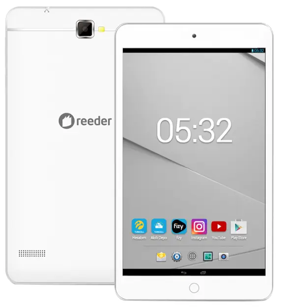 Reeder M7 Plus 8GB Wi-Fi 7″ Beyaz Tablet