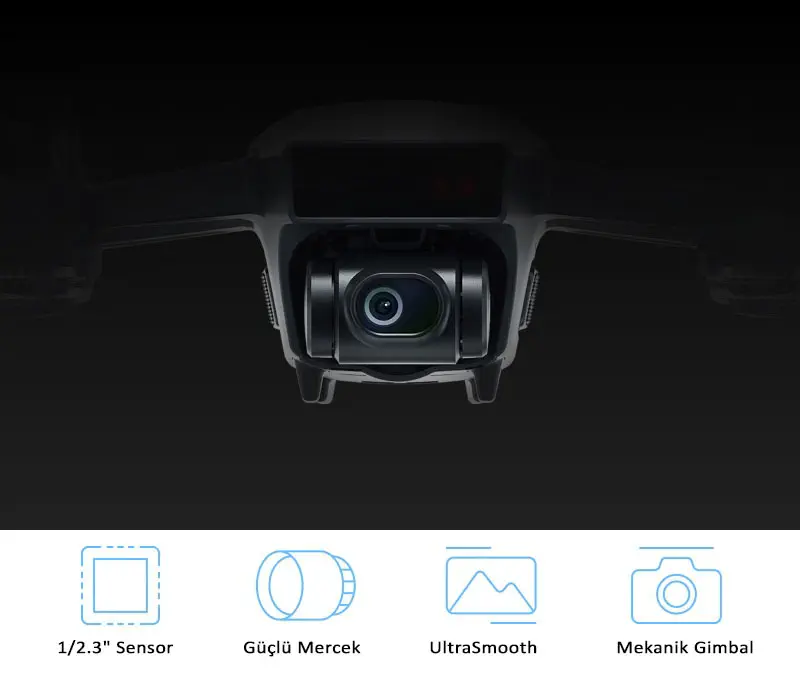 DJI Spark Fly More Combo Sarı Drone