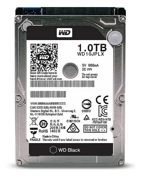 WD Black WD10JPLX Sabit Disk