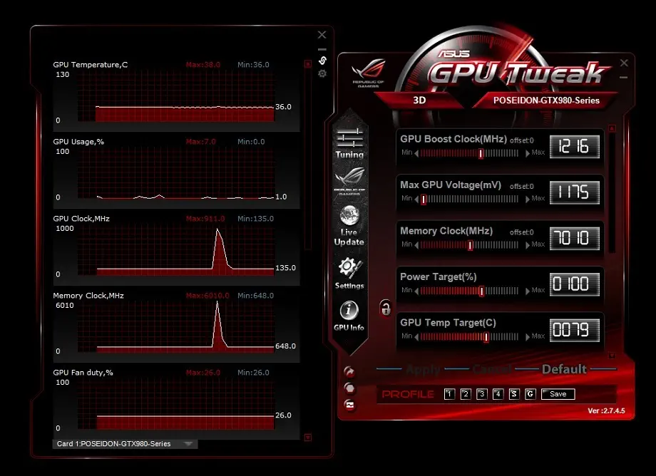 Asus ROG-POSEIDON-GTX1080TI-P11G-GAMING Gaming (Oyuncu) Ekran Kartı
