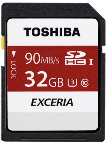 Kioxia Exceria THN-N302R0320E4 32GB SDHC Micro SD Kart