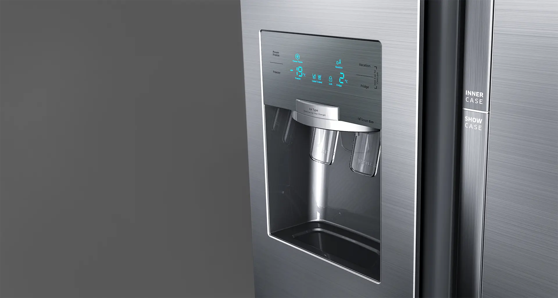 Samsung RH56J6917SL A+ 583 Lt Gardrop Buzdolabı