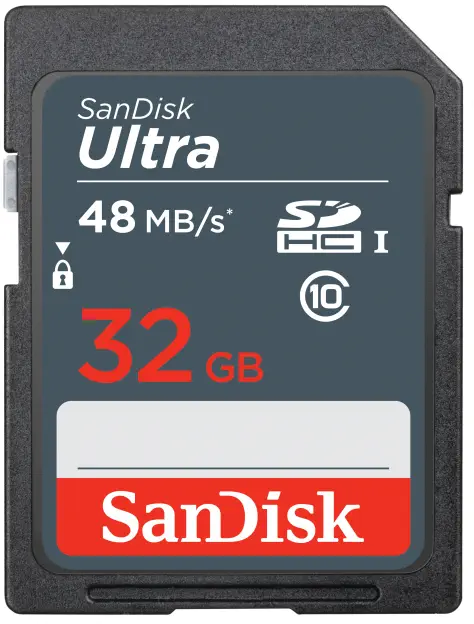 SanDisk 32GB Ultra SDHC UHS-I SDSDUNB-032G-GN3IN SD