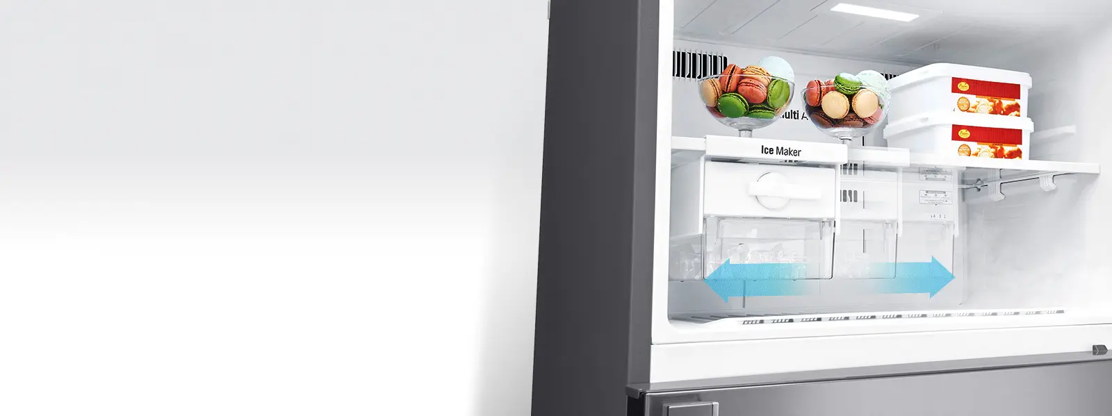 LG GR-M762HQHM 606 Lt A++ Nofrost Buzdolabı