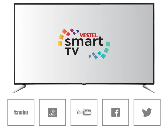  Vestel 49UB9100 49″ 124 Ekran 4K Smart  Led Tv 