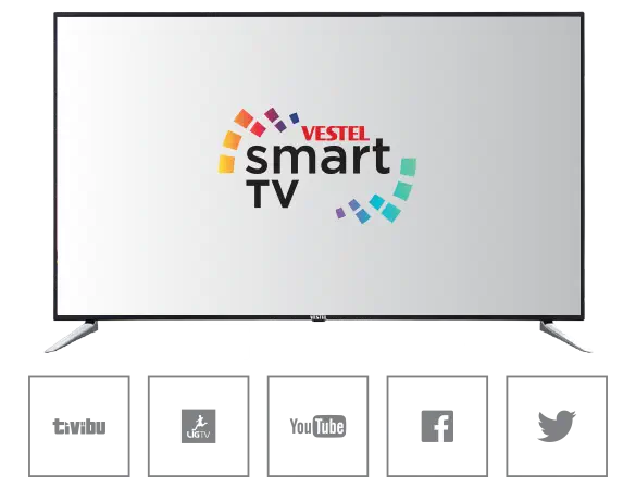 Vestel 49UB9100 49″ 124 Ekran 4K Smart Led Tv