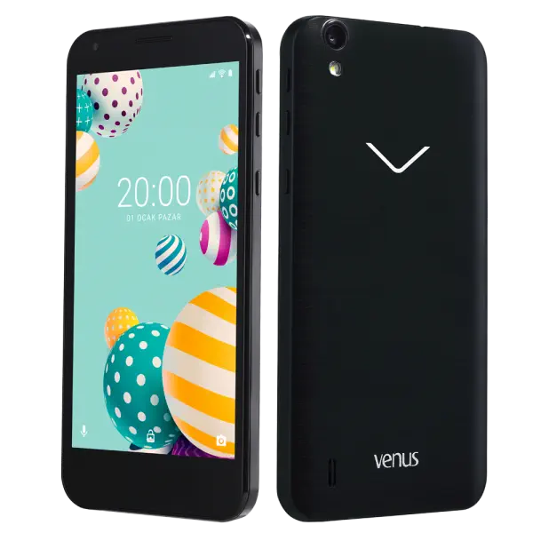 Vestel Venüs E2 5000 8 GB Dual Sim Siyah