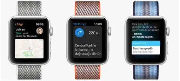 Apple Watch Series 3 GPS, 38mm Gümüş MQKU2TU/A