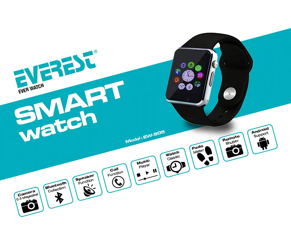 Everest Ever Watch EW-505  Gümüş