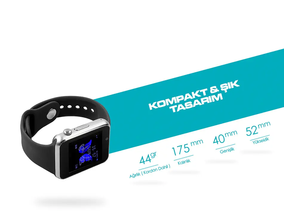 Everest Ever Watch EW-505 Gümüş