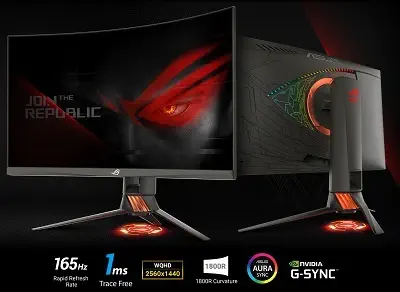 Asus ROG PG27VQ Gaming (Oyuncu) Monitör