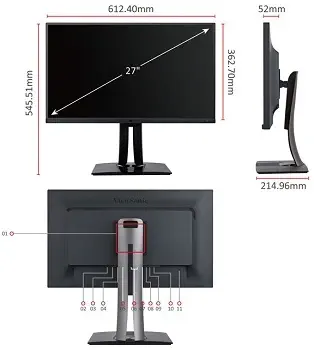 Viewsonic VP2785-4K Monitör